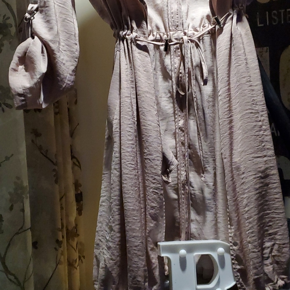 DIVIDED Drawstring Utility Kimono - Picture 5 of 7